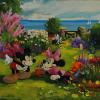 "Garden Picnic by the Sea"
by Line' Tutwiler
