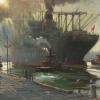 STEAM ON THE WATERFRONT
...(magnified)